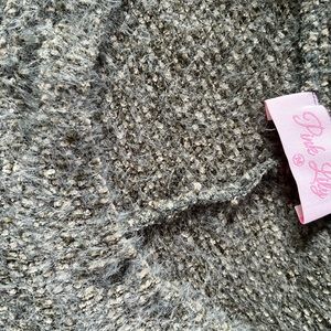 Pink Lily sweater size medium, Olive green color